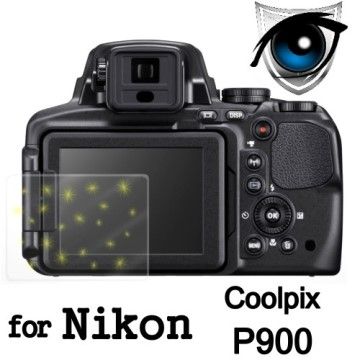 for Nikon Coolpix P900D&amp;A日本9H防藍光保貼