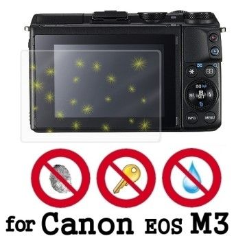 D&A for Canon EOS M3日本玻璃奈米螢幕貼