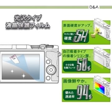 for CANON PowerShot G9 XD&amp;A日本玻璃奈米螢幕貼