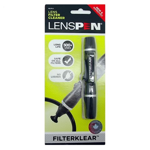 LENSPEN Canada品牌最新款NLFK-1拭淨筆鏡頭清潔筆lens pen(較原先LFK-1更新;碳粉筆頭+鬃毛)適MC-UV濾鏡保護鏡LCD機背螢幕擦拭清潔,亦可以用來清潔鏡頭小相機DC