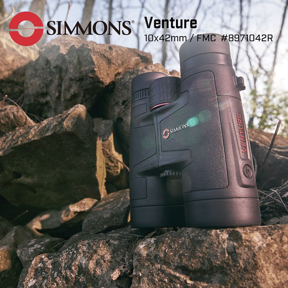 Simmons 西蒙斯 10x42mm 賞鳥型雙筒望遠鏡 Venture 冒險系列 8971042R