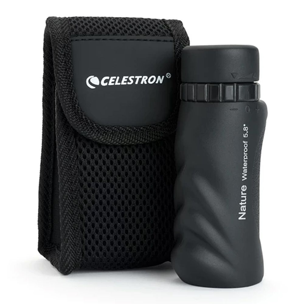 CELESTRON 美國星特朗完全防水望遠鏡Nature自然戶外5.8單筒望遠鏡10x25mm屋脊71210單眼