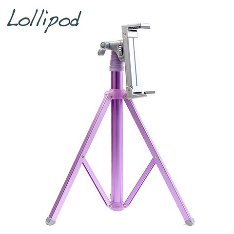 Lollipod自拍樂三腳架附平板夾具-晶石紫 (Faith LP-TS1第三代)