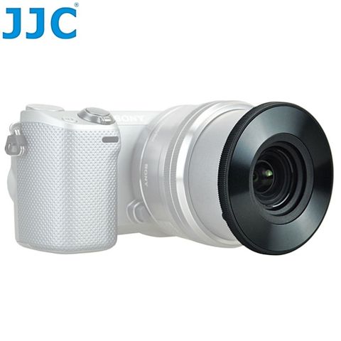 JJC副廠Sony索尼E 16-50mm自動鏡頭蓋f3.5-5.6 PZ OSS自動鏡蓋 自動蓋 自動鏡頭前蓋 賓士蓋Z-S16-50 BLACK適E 16-50mm F3.5-5.6 PZ OSS