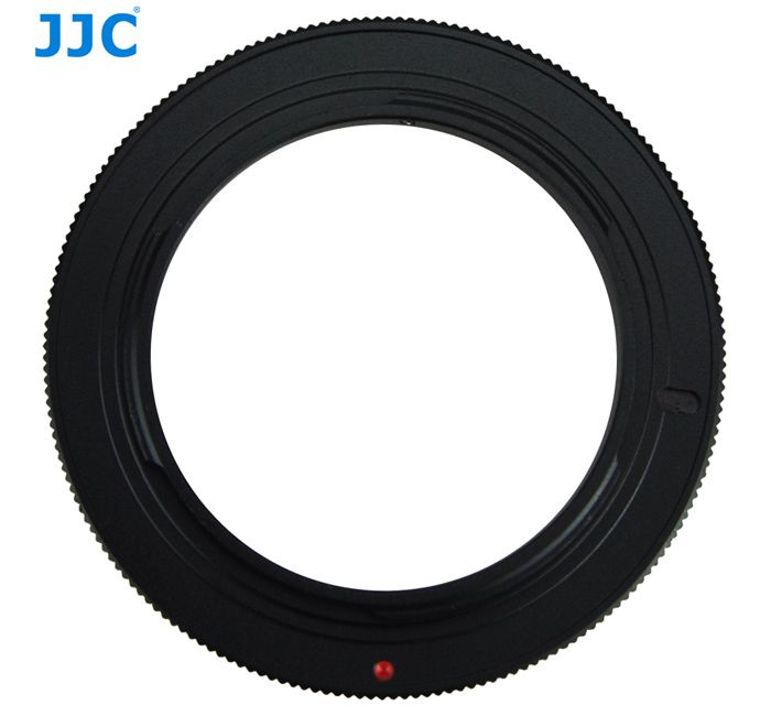 JJC 副廠鋁合金屬52mm鏡頭倒接環RR-AI 52mm即轉成Nikon F接環可接上F卡口相機 適所有口徑52mm的鏡頭