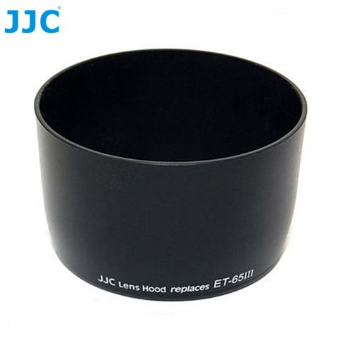 JJC Canon副廠LH-65III相容佳能原廠ET-65III遮光罩適EF 85mm f/1.8 100-300mm f/4.5-5.6 100mm f/2.0 USM