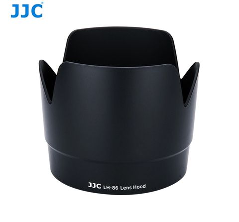 JJC副廠Canon佳能ET-86遮光罩適EF 70-200mm F2.8L IS USM(黑色,蓮花花瓣型)小黑F2.8副廠遮光罩反裝同原廠Canon遮光罩ET86遮光罩太陽罩遮陽罩1:2.8 lens hood