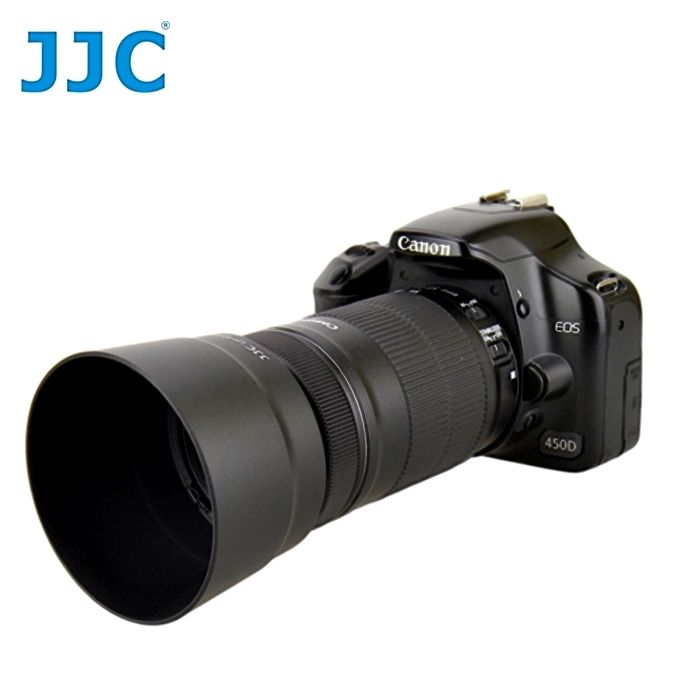 JJC 副廠Canon太陽罩LH-63(相容佳能原廠ET-63遮光罩)適EF-S 55-250mm f4-5.6 IS STM