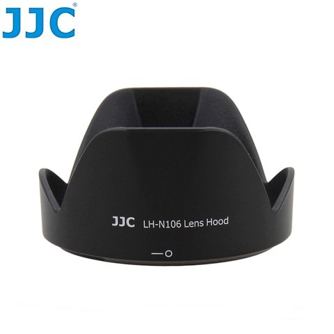 JJC副廠Nikon遮光罩LH-N106(相容尼康原廠HB-N106遮光罩)適1 Nikkor VR 10-100mm f/4.5-5.6 AF-P DX 18-55mm F3.5-5.6G VR APD18-55