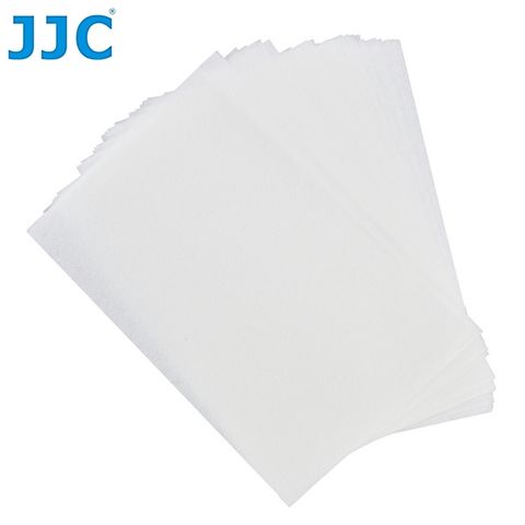 JJC專業鏡頭拭鏡紙110x74mm濾鏡除塵紙CL-T2拭紙(50頁/本;棉紙)亦適清潔顯微鏡放大鏡UV濾鏡保護鏡望遠鏡眼鏡螢幕清潔紙擦拭紙