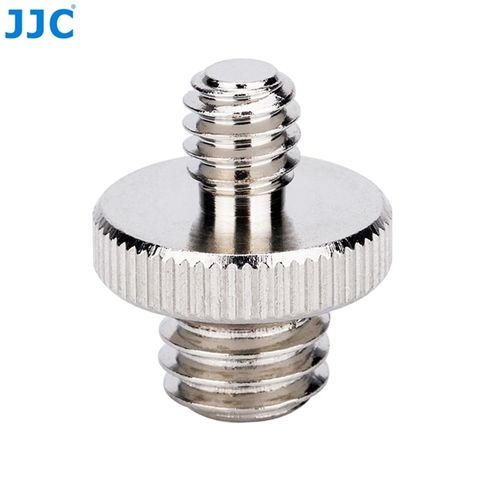 JJC 銅1/4"male to 3/8"male(1/4吋公螺牙與3/8吋公螺牙互轉,將母3/8"螺絲孔轉成公1/4"螺牙)公1/4"螺絲公3/8"螺絲互轉GM1438