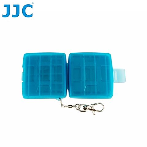 JJC原廠 4張SD.2張CF記憶卡儲存盒(共六張,防潑水,抗撞防撞)記憶卡收納盒記憶卡保存盒記憶卡保護盒SDXC SDHC Compact Flash Secure Digital Card storage box