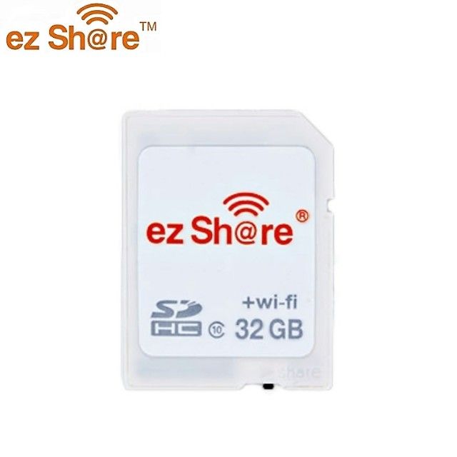 EZ SHARE 易享派ezShare無線wi-fi SD記憶卡32G wifi熱點(開年公司貨)SDHC卡32GB ES32G(Class 10,分享照片google+FB臉書facebook) ES100 explorer