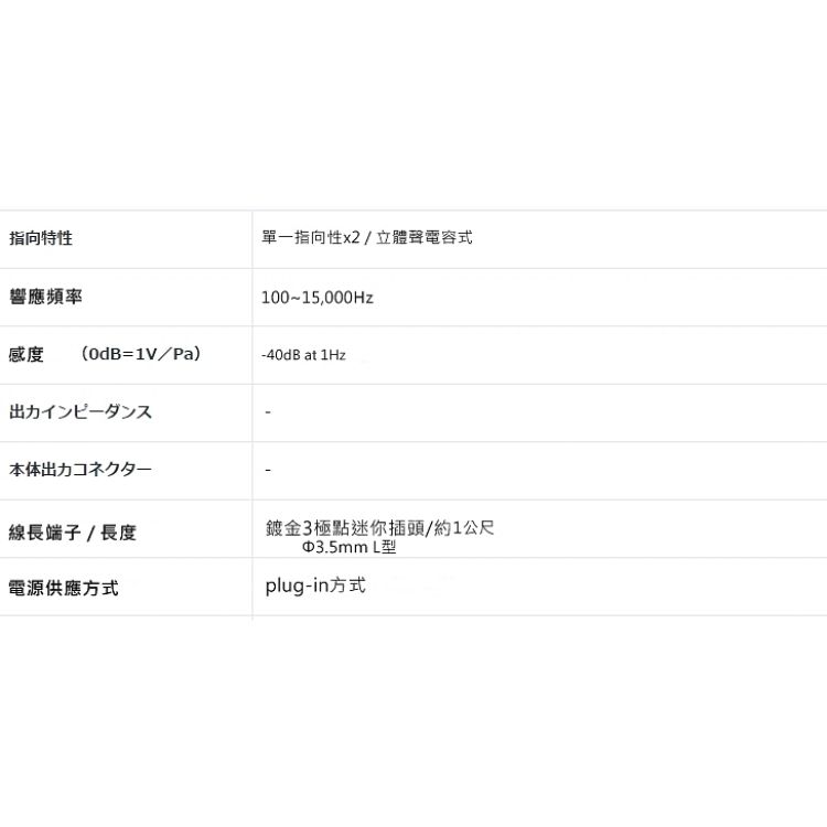 Olympus 奧林巴斯 去噪ME52W麥克風去噪(長1公尺有線,領帶夾領夾式麥克風)專業級擋風防噪單向麥克風高感度單方向麥克風收音麥克風錄音麥克風Micphone