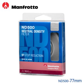 Manfrotto 曼富圖 77mm ND500 減光鏡