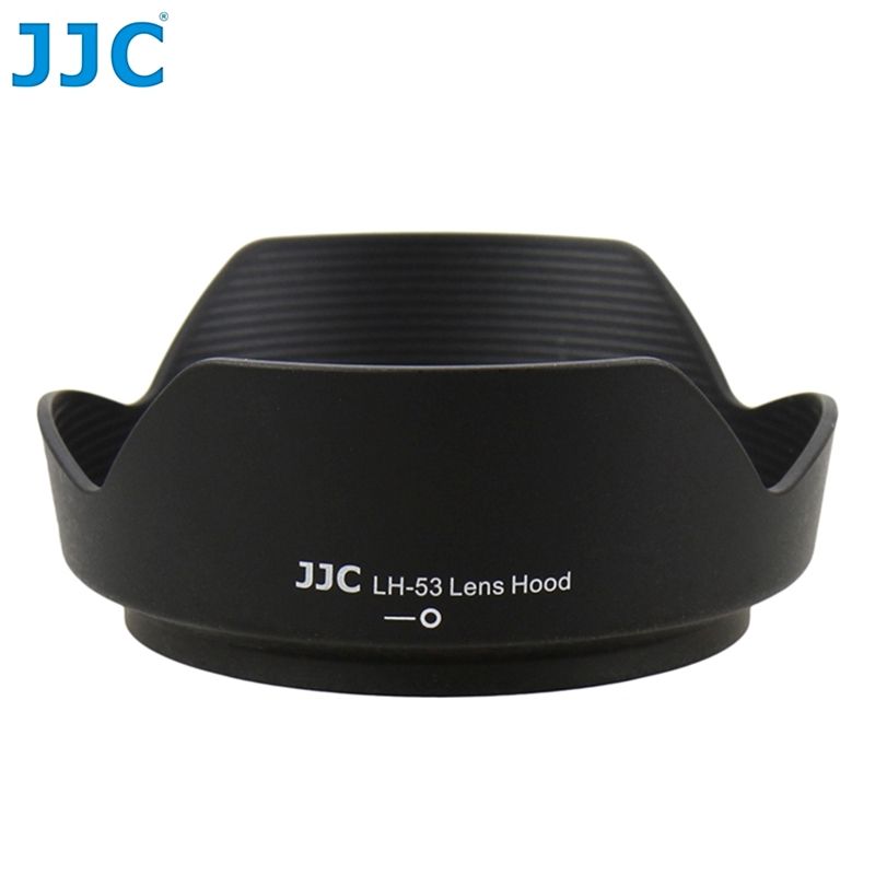 JJC 尼康副廠遮光罩LH-53適Nikkor AF-S DX 24-120mm F/4G可倒扣反裝F4G相容Nikon原廠遮光罩HB-53遮光罩1:4G