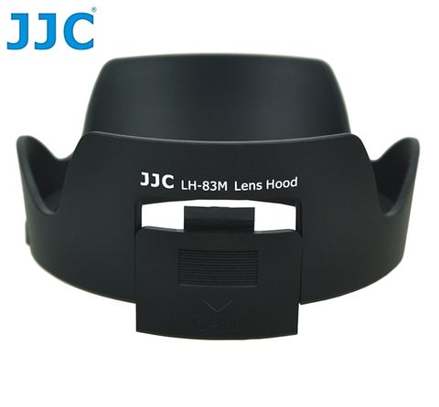 JJC副廠Canon遮光LH-83M(黑色蓮花;相容佳能原廠EW-83M遮光罩)適EF 24-105mm F3.5-5.6 IS STM F4L IS II USM