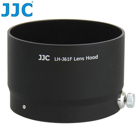 JJC Olympus奧林巴斯遮光罩LH-61F遮光罩LH-J61F BLACK(可倒裝反扣,金屬)太陽罩lens hood