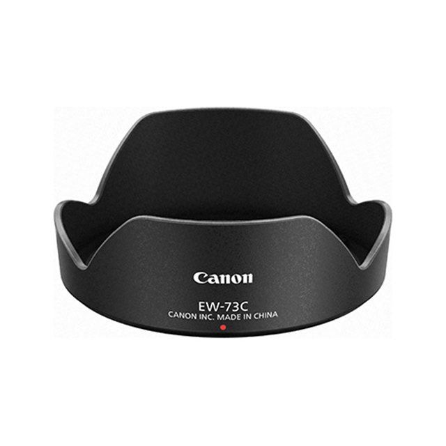 Canon 佳能 正品原廠遮光罩EW-73C遮光罩(可反扣倒裝,蓮花瓣型)適EF-S 10-18mm F/4.5-5.6 IS STM遮陽罩EW73遮光罩EW-73C太陽罩lens hood遮罩遮陽罩1:4.5-5.6 F4.5-5.6