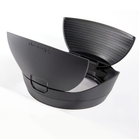 台灣品牌Hoocap半自動鏡頭蓋R8277F半自動蓋,適徠卡Summarit-S 70mm F/2.5 F2.5 1:2.5 Elmarit-S 30mm F2.8 F/2.8 1:2.8,相容原廠Leica遮光罩12401-S太陽罩遮陽罩12401S遮罩