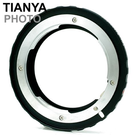 Tianya天涯ikon轉EOS鏡頭轉接環(銅+鋁,將尼康F接環鏡頭轉接到佳能EF EF-S相機身:1D 5D 5D2 5D3 5D4 6D 7D 7D2 80D 70D 60D 50D 760D 750D 700D 650D 600D)