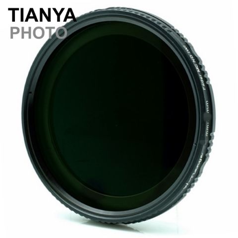 Tianya天涯72mm抗污抗刮可調式ND2-400減光鏡中灰ND濾鏡ND4 ND8 ND16 .ND400減光鏡-料號TN72O