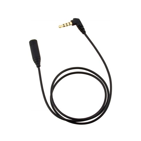日本Audio-Technica立體聲耳機延長線AT345iS/0.5 BK(長0.5公尺m即50公分cm)鐵三角耳機延長音源線3.5mm耳機音訊線