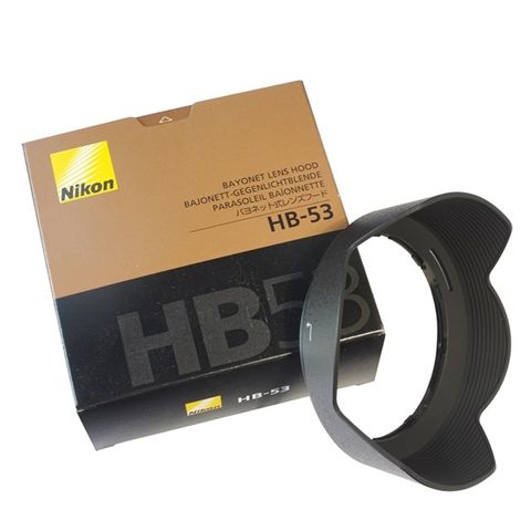 尼康Nikon原廠HB-53遮光罩適AF-S DX 24-120mm F/4G ED VR太陽罩F4 F/4 G