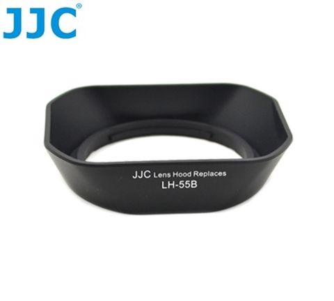 JJC Olympus副廠遮光罩LH-55B遮光罩相容Olympus原廠遮光罩適M.Zuiko Digital 9-18mm f4.0-5.6 ED 12-50mm f3.5-6.3 EZ MZD太陽罩遮陽罩lens hood