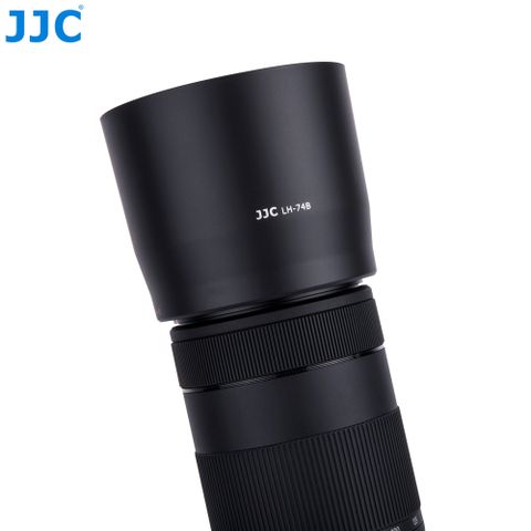 JJC副廠Canon遮光罩LH-74B,相容佳能原廠遮光罩ET-74B