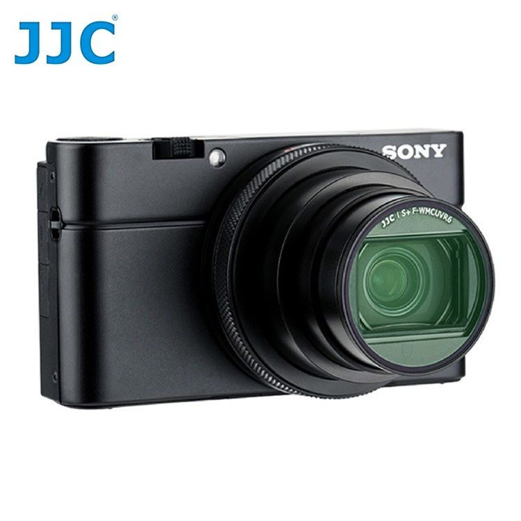JJC 超薄框L39 38層多層膜MC-UV保護鏡F-WMCUVR6適Sony索尼RX100 V VI VII RX100M5 RX100M6 RX100M7 M5 M6 M7和Canon佳能G7X II III G7XM2 G7XM3 M2 M3