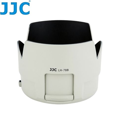 JJC蓮花瓣副廠Canon遮光罩ET-78B WHITE遮光罩適70-200mm f4L IS USM II相容Canon原廠