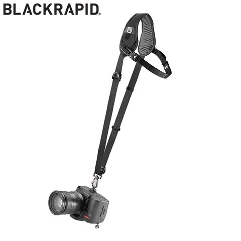 美國BLACKRAPID彎曲線型即人體工學設計Curve Breathe減壓相機背帶 運動型相機背帶 快拍搶拍斜肩揹帶 Camera Strap適婚禮攝影背包客出國外旅遊