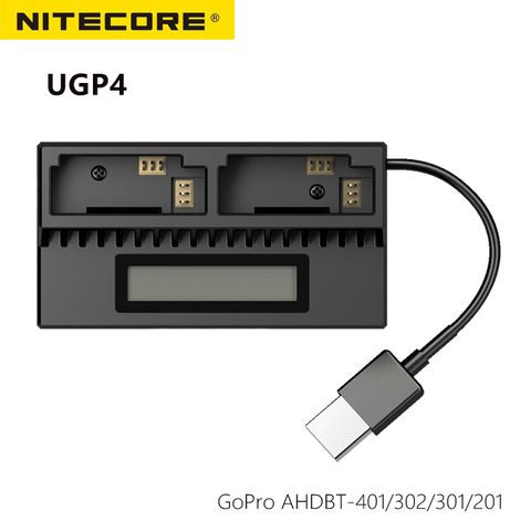 NiteCore UGP4 液晶顯示充電器