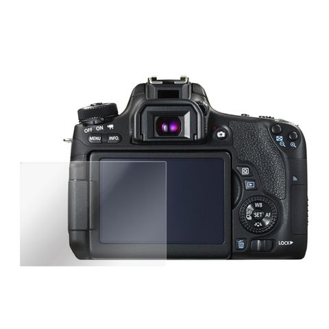 買鋼化玻璃貼送高清保護貼For Canon EOS 760D Kamera 9H鋼化玻璃保護貼