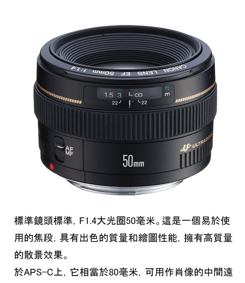 CANON EF 50mm F1.4 USM (平行輸入) - PChome 24h購物