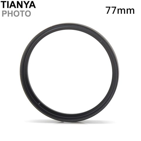 Tianya 天涯 鏡頭保護鏡77mm保護鏡77mm濾鏡uv濾鏡(口徑:77mm;無鍍膜/玻璃+鋁圈)料號T0P77