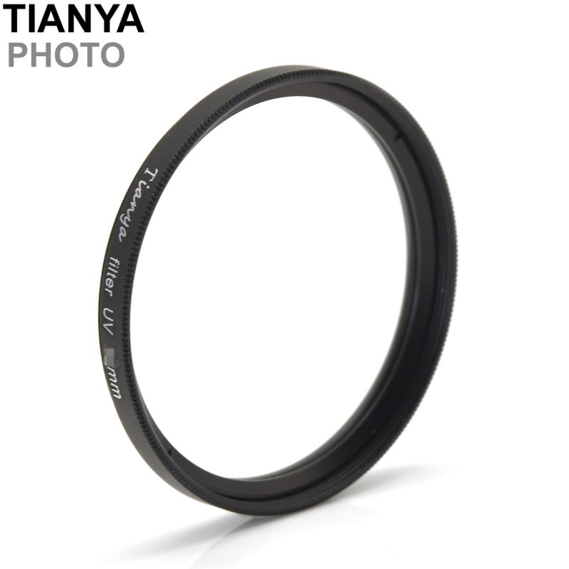 Tianya 天涯 鏡頭保護鏡49mm保護鏡49mm濾鏡uv濾鏡(口徑:49mm;無鍍膜/玻璃+鋁圈)料號T0P49