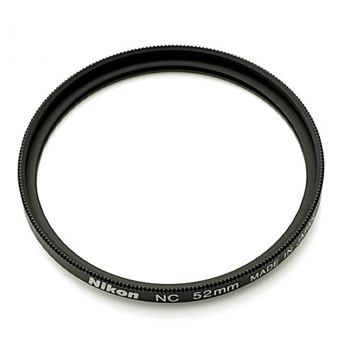 原廠尼康NC-52鏡頭保護鏡濾鏡52mm(原廠正品)中性顏色NC濾鏡