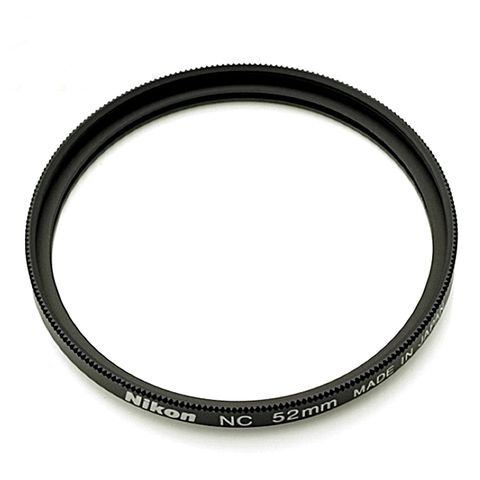 Nikon 尼康 原廠NC-52鏡頭保護鏡濾鏡52mm(原廠正品)中性顏色NC濾鏡