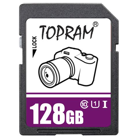 TOPRAM SDXC 128GB 128G ULTRA SD SDHC UHS U1 相機 記憶卡