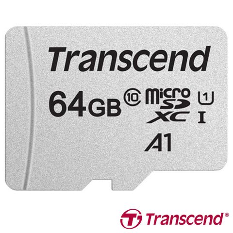 Transcend 創見 64GB microSDXC U1 A1 300S 記憶卡