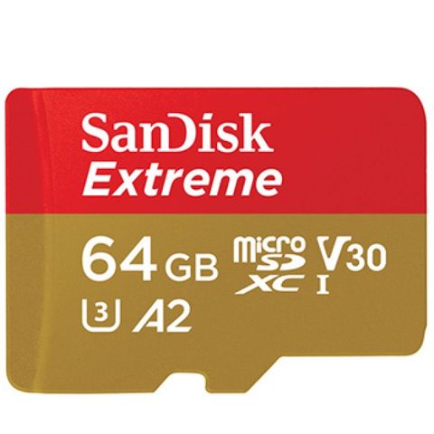【新版升級】SanDisk 64GB 64G microSDXC【170MB/s Extreme】 4K U3 A2手機記憶卡