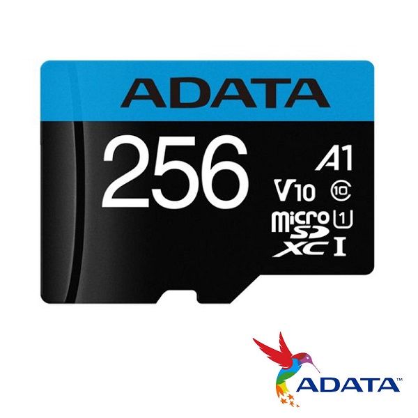 ADATA 威剛   256GB 100MB/s U1 microSDXC UHS-I V10 A1 記憶卡