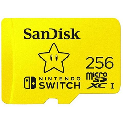 SanDisk 晟碟 256GB 256G [Nintendo SWITCH] microSDXC 100Mb/s U3 任天堂 專用記憶卡