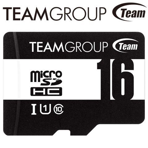 Team 十銓 16GB 80MB/s UHS-I microSDHC 記憶卡