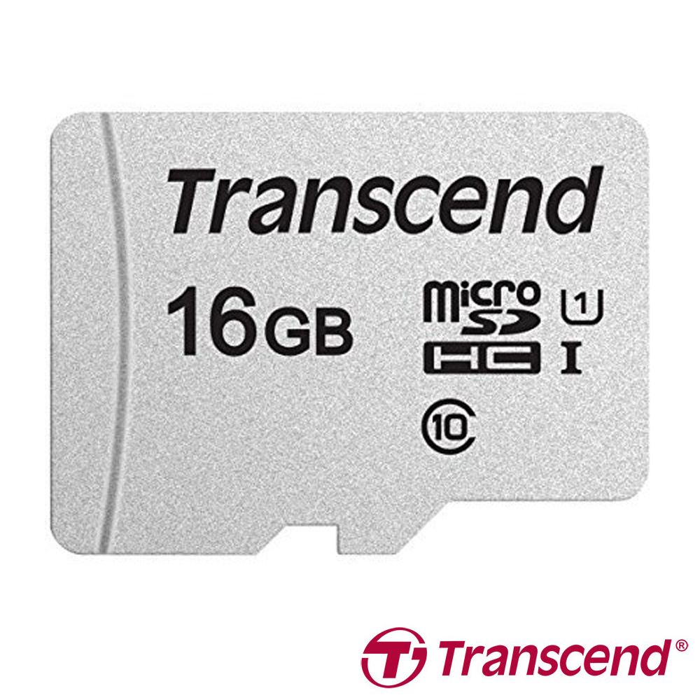 Transcend 創見   16GB microSDHC TF U1 C10 300S 記憶卡