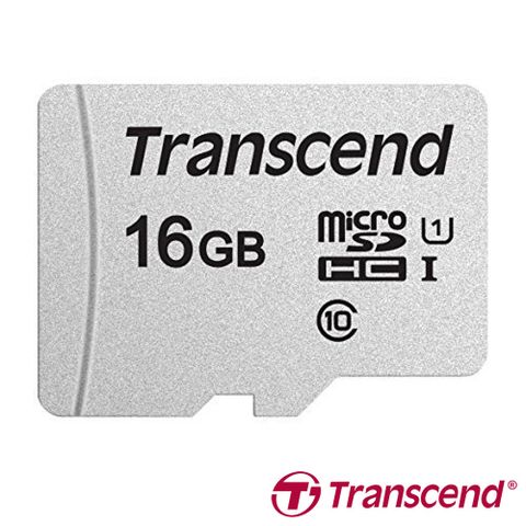 Transcend 創見 16GB microSDHC TF U1 C10 300S 記憶卡