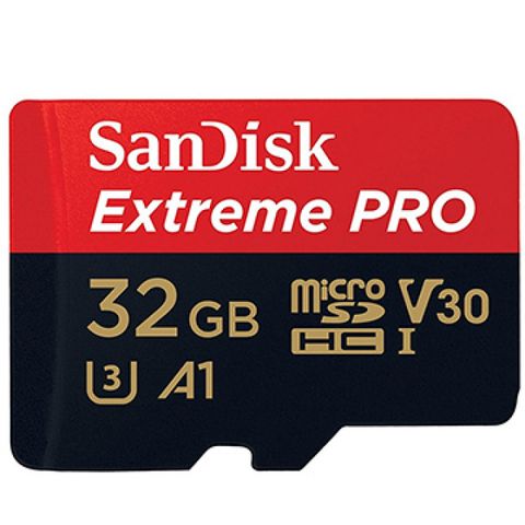 SanDisk 32GB【Extreme PRO 100MB/s】microSDHC Extreme PRO U3 4K 記憶卡
