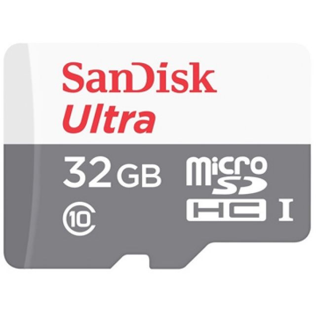 SanDisk 晟碟  32GB【100MB 灰色】 Ultra microSDHC UHS-I C10 記憶卡